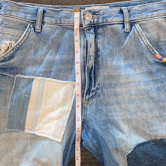 We the Free People Patchwork Carpenter Jeans SZ29 - Picture 7 of 7
